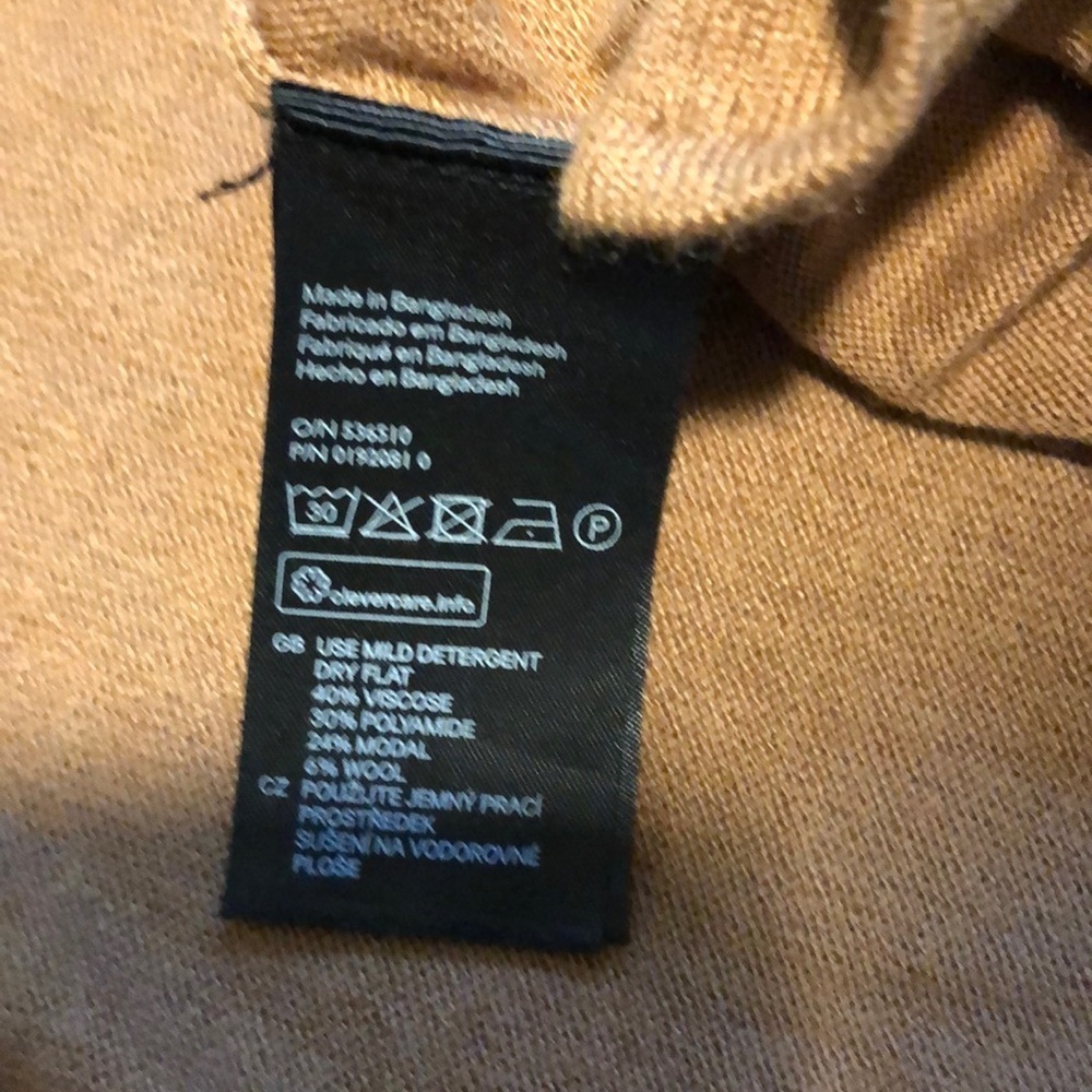 H&M Caramel Brown Cardigan - Picture 6 of 7